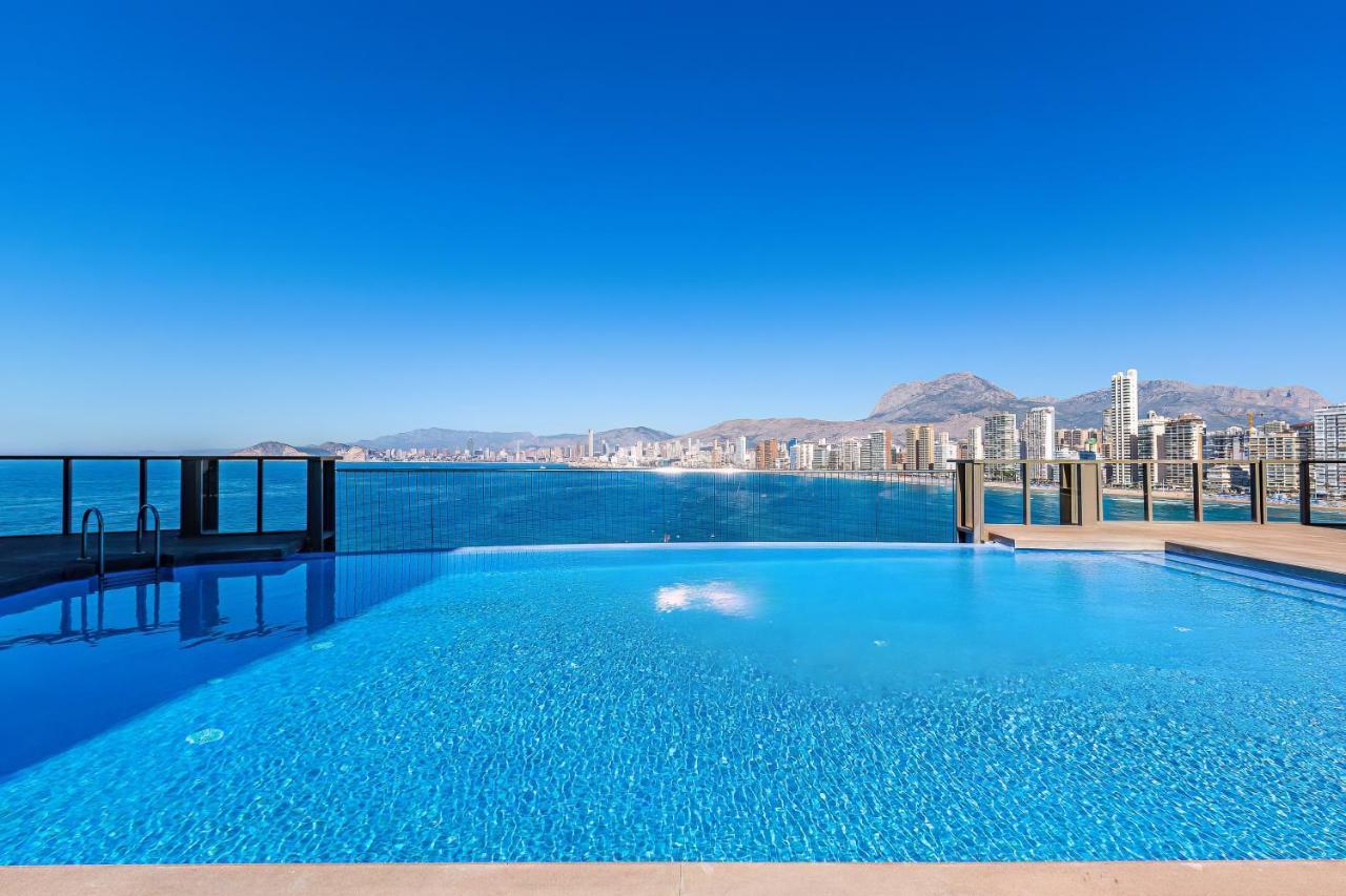 Gemelos Sea View Apartment Benidorm Eksteriør bilde