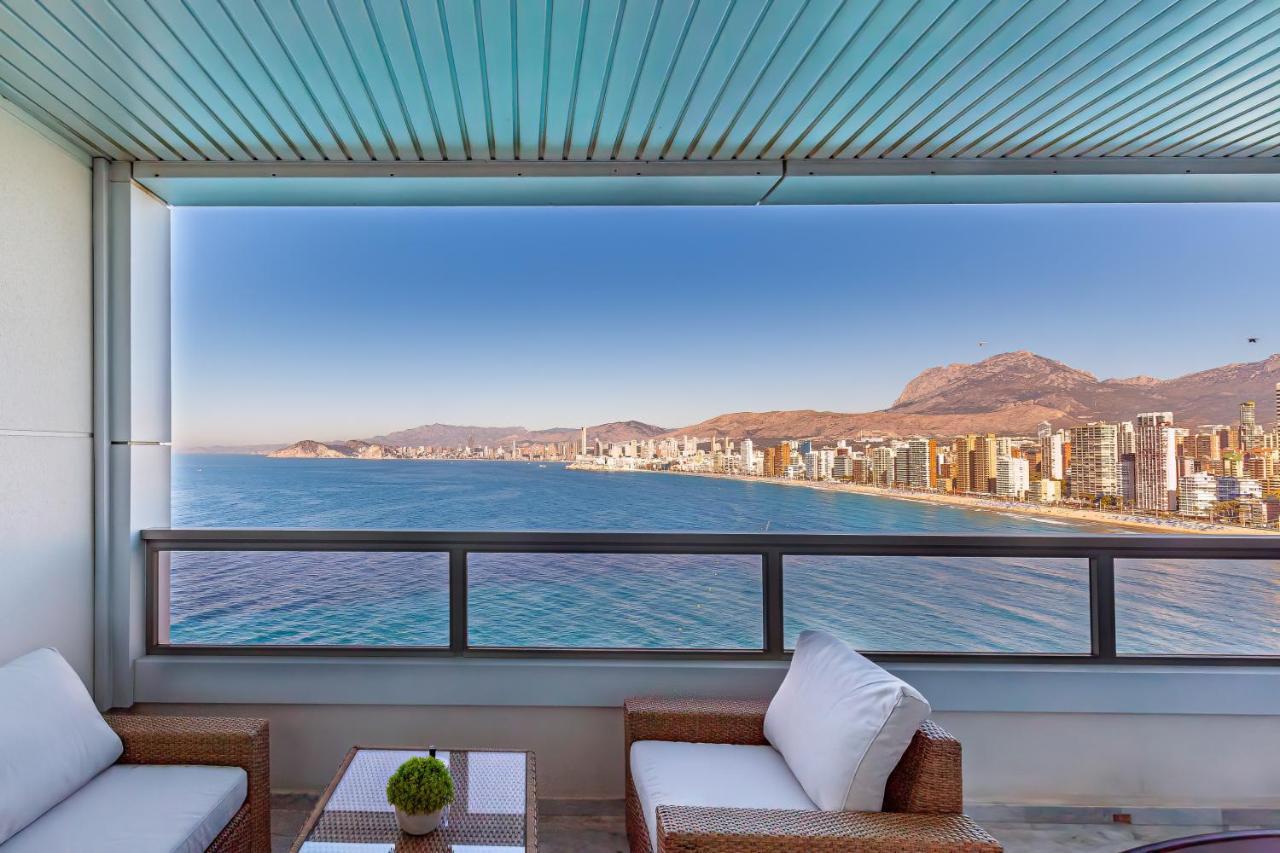 Gemelos Sea View Apartment Benidorm Eksteriør bilde