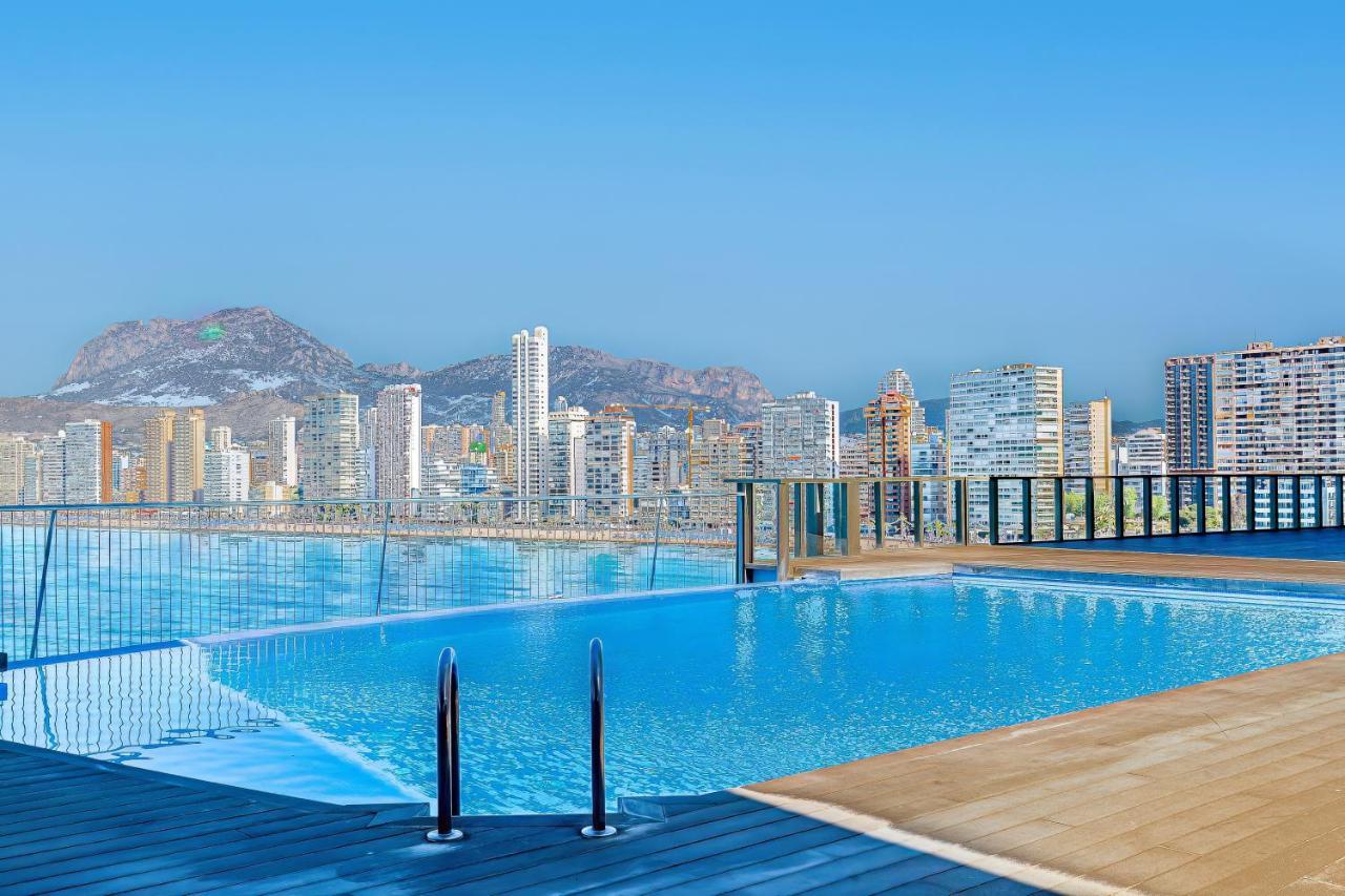 Gemelos Sea View Apartment Benidorm Eksteriør bilde