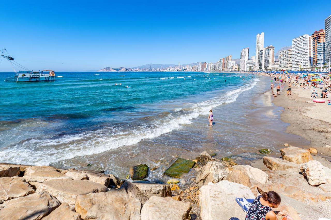 Gemelos Sea View Apartment Benidorm Eksteriør bilde
