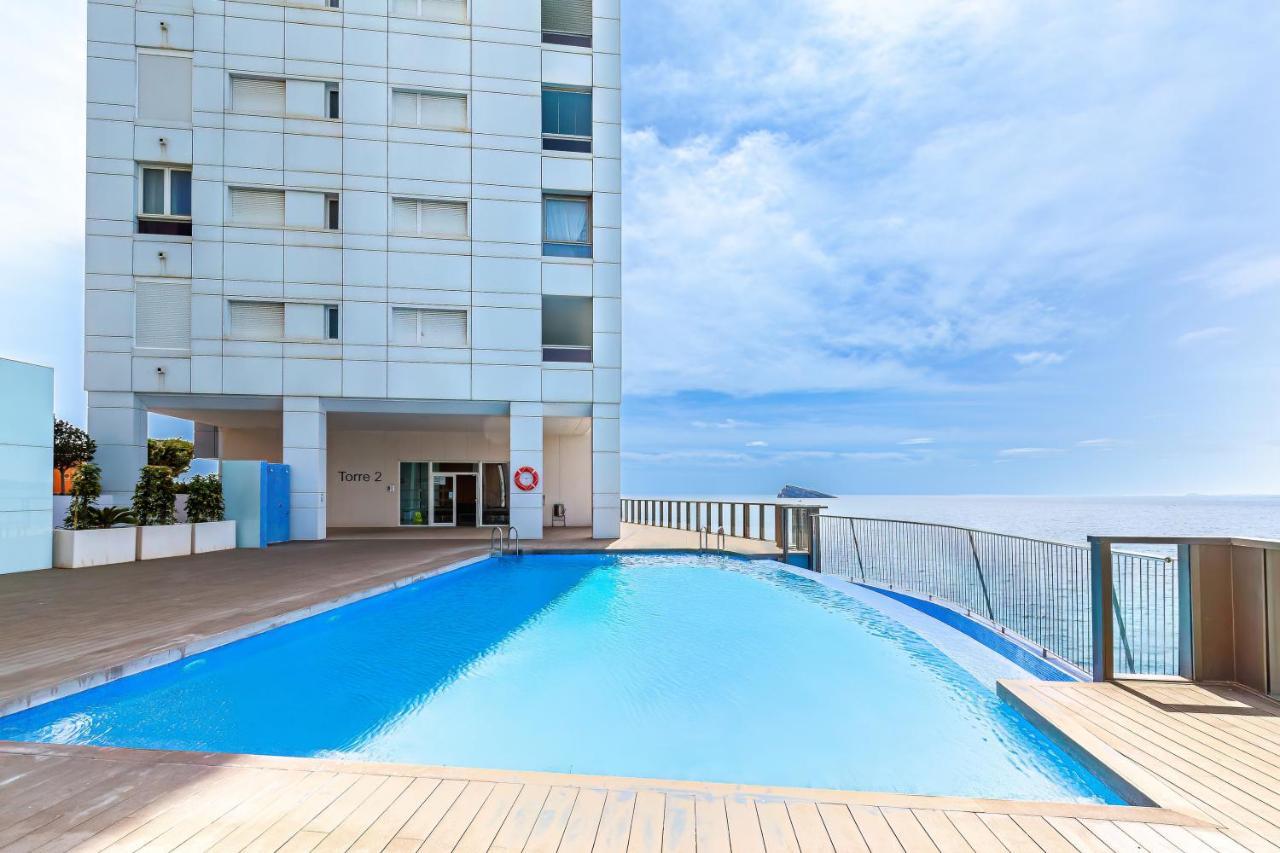 Gemelos Sea View Apartment Benidorm Eksteriør bilde