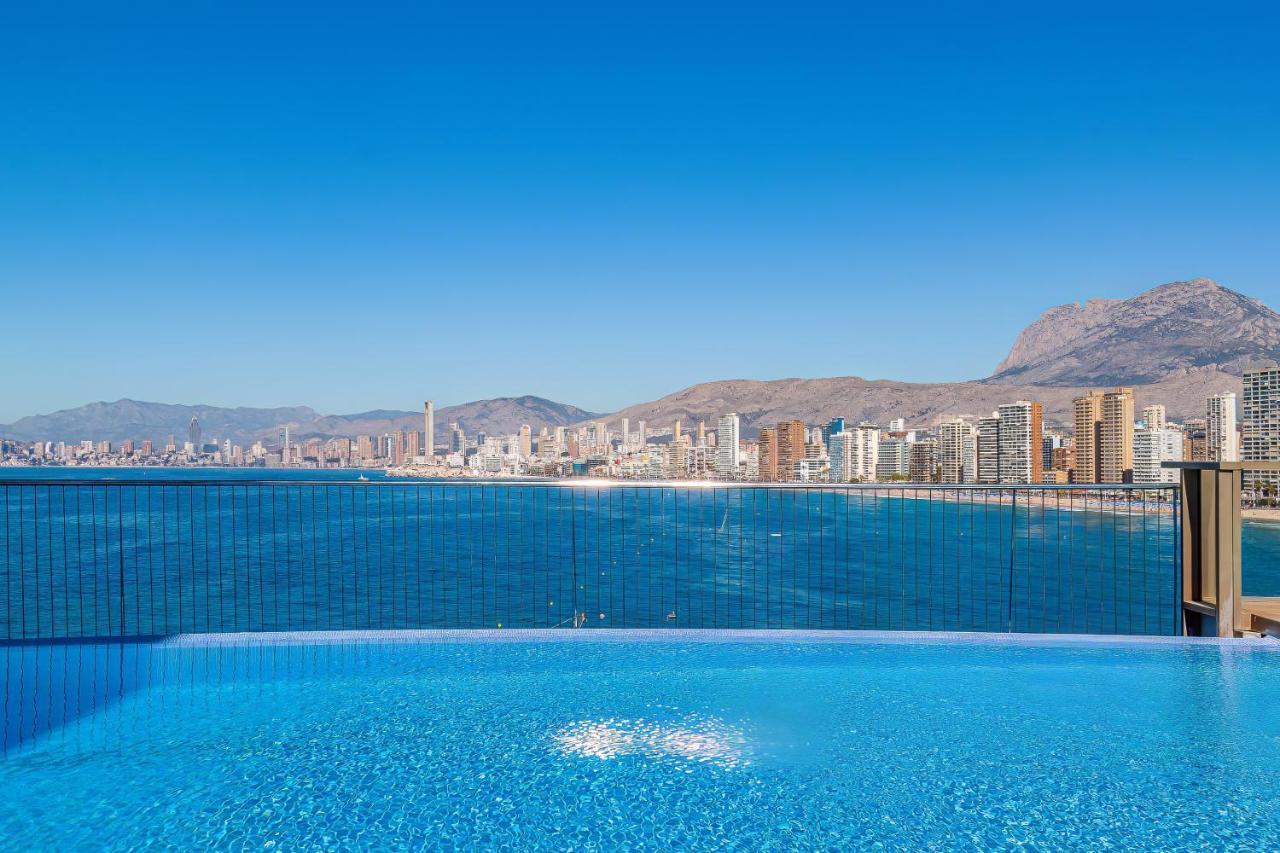 Gemelos Sea View Apartment Benidorm Eksteriør bilde